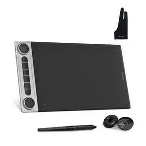 Inspiroy Dial 2 Bluetooth Wireless Drawing Tablet and Palm Rejection Artist Glove Inspiroy Dial 2 Bluetooth Wireless Drawing Tablet and Palm Rejection Artist Glove