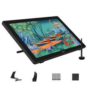 Kamvas 24 QHD Drawing Tablet with Screen, 2.5K Graphics Art Tablet, 23.8inch Drawing Monitor USB-C Connection for Artist, Work with Mac, Windows, Linux, Android Kamvas 24 QHD Drawing Tablet with Screen, 2.5K Graphics Art Tablet, 23.8inch Drawing Monitor USB-C Connection for Artist, Work with Mac, Windows, Linux, Android