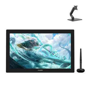 Kamvas Pro 24 4K UHD Graphics Drawing Tablet Bundle with Monitor Stand ST500 Kamvas Pro 24 4K UHD Graphics Drawing Tablet Bundle with Monitor Stand ST500