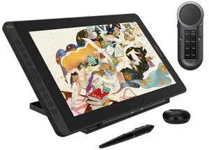 KAMVAS 16 Drawing Tablet with Full-Laminated Screen Anti-Glare 10 Express Keys Android Support Battery-Free Stylus Adjustable Stand - 15.6 Inch Pen Display with Keydial Remote Bluetooth Keypad KAMVAS 16 Drawing Tablet with Full-Laminated Screen Anti-Glare 10 Express Keys Android Support Battery-Free Stylus Adjustable Stand - 15.6 Inch Pen Display with Keydial Remote Bluetooth Keypad