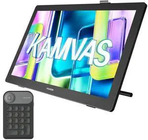 Kamvas 22 (Gen 3) 2.5K 90Hz Drawing Tablet with Screen, PenTech 4.0, Canvas Glass 2.0 & Ambient Lighting Included Keydial Mini Programmable Keypad Ideal for Digital Art, Animatio Kamvas 22 (Gen 3) 2.5K 90Hz Drawing Tablet with Screen, PenTech 4.0, Canvas Glass 2.0 & Ambient Lighting Included Keydial Mini Programmable Keypad Ideal for Digital Art, Animatio