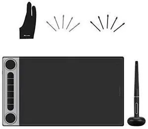 Inspiroy Dial 2 Bluetooth Wireless Graphics Drawing Tablet with Dual Dials Bundle with Artist Glove for Digital Art, Animation and Graphics Design Inspiroy Dial 2 Bluetooth Wireless Graphics Drawing Tablet with Dual Dials Bundle with Artist Glove for Digital Art, Animation and Graphics Design