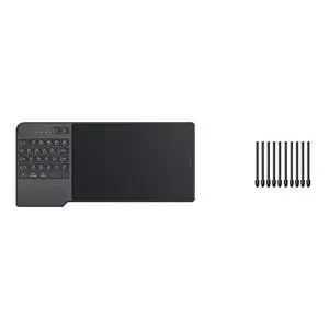 Inspiroy Keydial KD200 Bluetooth 5.0 Wireless Graphics Drawing Tablet with Keyboard Dial 5 Customized Express Keys and 10 Pack Replacement Nibs PN05A for PW517 Inspiroy Keydial KD200 Bluetooth 5.0 Wireless Graphics Drawing Tablet with Keyboard Dial 5 Customized Express Keys and 10 Pack Replacement Nibs PN05A for PW517