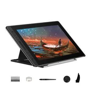 KAMVAS Pro 16 Drawing Tablet with Screen, 15.6 inch Pen Display Anti-Glare Glass 6 Shortcut Keys Adjustable Stand, Graphics Tablet for Drawing, Writing, Design, Work with Windows, Mac and Linux KAMVAS Pro 16 Drawing Tablet with Screen, 15.6 inch Pen Display Anti-Glare Glass 6 Shortcut Keys Adjustable Stand, Graphics Tablet for Drawing, Writing, Design, Work with Windows, Mac and Linux