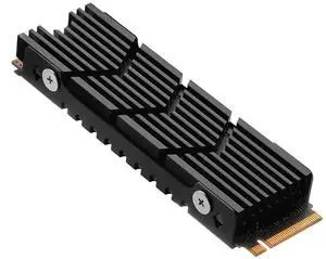 JVFYI M.2 2280 SSD Heatsink for PS5 & PC, NVMe Cooler with Thermal Pad for Samsung 990/980/970, WD SN850/SN770, Seagate FireCuda 530