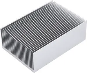 JVFYI 100x69x36mm Aluminum Heatsink, High-Power 27-Fin Cooler for GPU, IC Module, LED PCB, Amplifier & Electronics