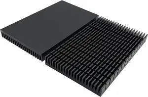 JVFYI 150x93x15mm Aluminum Heatsink 2-Pack, Black Cooler for GPU Backplate RTX 3090/3080 Ti, PCB & LED Motherboard Cooling