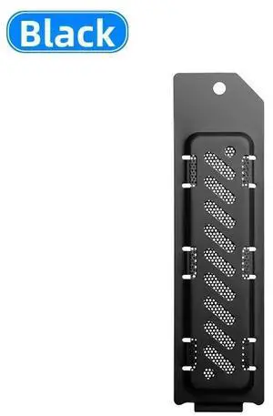JVFYI PS5 Slim & Pro Dedicated Dust Cover Heatsink, Black M.2 SSD Expansion Slot Cooling Cover with Heat Dissipation JVFYI PS5 Slim & Pro Dedicated Dust Cover Heatsink, Black M.2 SSD Expansion Slot Cooling Cover with Heat Dissipation