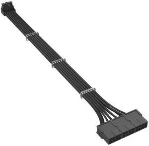 JVFYI 12vhpwr Cable,16Pin GPU Cable,Pcie 5.0 Power Supply,Male to Female PSU Cable Extension,90 Degree Adapter 600W for RTX 3090TI,4070Ti,4080 and 4090 (B Connector,Black)