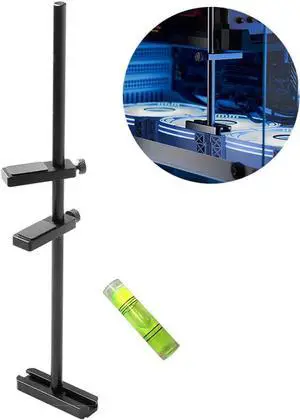 JVFYI GPU Support Bracket for Fan, Graphics Card Support, GPU Bracket Brace, Video Card Sag Holder Bracket, GPU Stand, Adjustable Aluminum 27cm Detachable to 15cm and 12cm