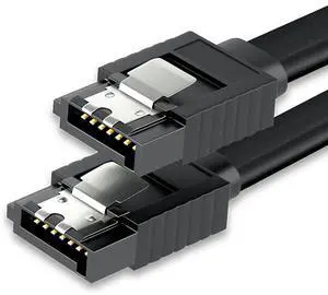 SATA 3.0 6Gbps Data Cable - Dual Straight & Right-Angle Connectors for HDD/SSD