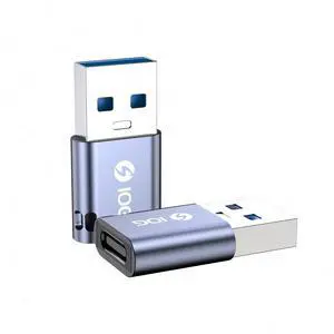 USB 3.2 to Type-C OTG Adapter - 40Gbps Thunderbolt 3 with 36W Fast Charging Type-C to USB-A