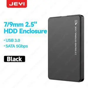 M.2 NVMe/SATA Aluminum SSD Enclosure - USB 3.2 Gen2 10Gbps External Drive Case