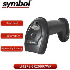 Zebr,a Sym,bol LI4278-SR20007WR 1D Handheld Barco,de Scann,er Battery & Cradle Zebr,a Sym,bol LI4278-SR20007WR 1D Handheld Barco,de Scann,er Battery & Cradle