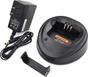JVFYI CP200 CP200D Charger WPLN4137 WPLN4137BR for Motorola Mototrbo Radios R2 CP150 PR400 CP040 CP140 EP450 DEP450 CP180 Radio Battery Charging NNTN4497 NNTN4970 NNTN4851 PMNN4598 PMNN4600