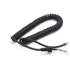 JVFYI MH-48a6j Replacement Microphones Mic Cable Cord Wire for Yaesu Mobile RadioMH-36 MH-36A6J MH-36B6JS MH42 MH-48 MH-48A6JA MH-42B6J MH-42C6J FT-7800 FT-8800 FT-8900 FT-8900R FT-1500M FT-2800M