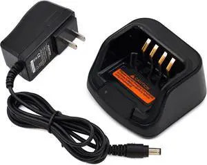 JVFYI CH10A07 Charger for Hytera Radios PD782 PD406 PD402I PD482I PD502I PD562I PD602I PD662 PD702I PD752 Battery Charging Case BL2503 BL2502 BL2006 BL2008 BL1504 Battery Charging