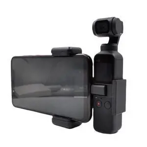 Universal Phone Mount Holder for DJ,I O,smo Poc,ket & Poc,ket 2, Adjustable Clamp Grip for Secure Connection and Stable Phone Viewing Universal Phone Mount Holder for DJ,I O,smo Poc,ket & Poc,ket 2, Adjustable Clamp Grip for Secure Connection and Stable Phone Viewing
