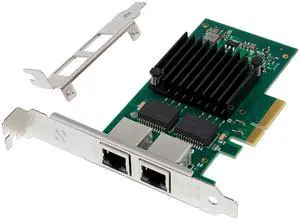 JVFYI PCIe I350AM2 Dual-RJ45 Gigabit Server NIC JVFYI PCIe I350AM2 Dual-RJ45 Gigabit Server NIC
