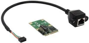 JVFYI MiniPCIe 82574L Single-RJ45 Gigabit Server NIC JVFYI MiniPCIe 82574L Single-RJ45 Gigabit Server NIC