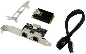 JVFYI MiniPCIE I350 Dual-RJ45 Gigabit Server NIC JVFYI MiniPCIE I350 Dual-RJ45 Gigabit Server NIC