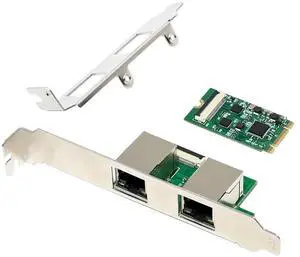 JVFYI M.2 B+M RTL8111H Dual-RJ45 Gigabit Ethernet Card FPC JVFYI M.2 B+M RTL8111H Dual-RJ45 Gigabit Ethernet Card FPC