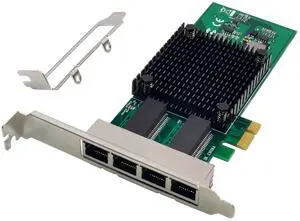 JVFYI PCIe X1 WX1860 4-Port Gigabit Network card JVFYI PCIe X1 WX1860 4-Port Gigabit Network card
