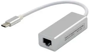 JVFYI USB 3.1 TYPE-C Gigabit Ethernet LAN Adapter JVFYI USB 3.1 TYPE-C Gigabit Ethernet LAN Adapter