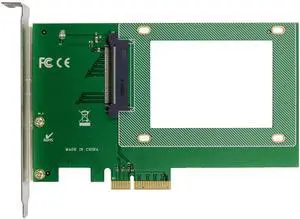 JVFYI PCIe x4 U.2 SFF8639 2.5-inch SSD Adapter JVFYI PCIe x4 U.2 SFF8639 2.5-inch SSD Adapter