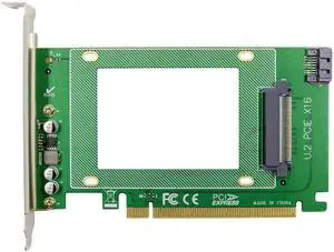 JVFYI U.2 SFF-8639 To PCIe X16 SSD adapter Card JVFYI U.2 SFF-8639 To PCIe X16 SSD adapter Card
