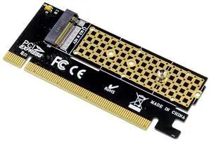 JVFYI PCIe x16 M.2 NVMe SSD Adapter JVFYI PCIe x16 M.2 NVMe SSD Adapter
