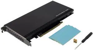 JVFYI PCIe x16 PEX8747 4-Port M.2 NVMe SSD Adapter JVFYI PCIe x16 PEX8747 4-Port M.2 NVMe SSD Adapter