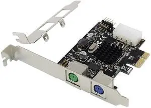 JVFYI PCIe MCS9990 PS/2&USB2.0 Expansion card JVFYI PCIe MCS9990 PS/2&USB2.0 Expansion card