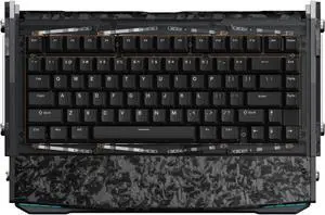 DRY STUDIO Black Diamond 75% v2 RGB Wireless Mechanical Gaming Keyboard, 2.4G 2ms Latency, Tri-Mode Connection, Leaf Spring Mount, Custom Internals, Hotswapable Switch DRY STUDIO Black Diamond 75% v2 RGB Wireless Mechanical Gaming Keyboard, 2.4G 2ms Latency, Tri-Mode Connection, Leaf Spring Mount, Custom Internals, Hotswapable Switch