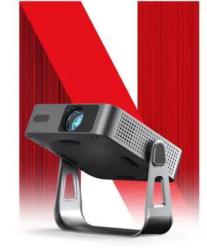 Netflix-Licensed Projector & Native 1080PThinnest 2.24" Smart Mini Projector with WiFi and Bluetooth, Auto Focus & Keystone Portable Outdoor Projector,  4K Support Home Movie Projector Netflix-Licensed Projector & Native 1080PThinnest 2.24" Smart Mini Projector with WiFi and Bluetooth, Auto Focus & Keystone Portable Outdoor Projector,  4K Support Home Movie Projector