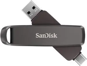 512GB Extreme PRO Dual Drive - Up to 1,000MB/s, USB Type-C, and USB Type-A, High-Performance Flash Drive - SDDDE1-512G-G46