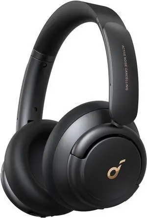 Life Q30 by Anker, Hybrid Active Noise Cancelling Headphones with Multiple Modes, Hi-Res Sound, Custom EQ via App, 50H Playtime, Comfortable Fit, Bluetooth, Multipoint Connection
