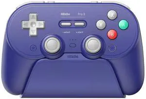 Pro 3 Bluetooth Controller for Switch/Switch 2  TMR Joysticks, Swappable ABXY Buttons, Pro Back Buttons, Charging Dock, Hall Effect Triggers, for Windows, Apple, SteamOS, Android - Purple Pro 3 Bluetooth Controller for Switch/Switch 2  TMR Joysticks, Swappable ABXY Buttons, Pro Back Buttons, Charging Dock, Hall Effect Triggers, for Windows, Apple, SteamOS, Android - Purple