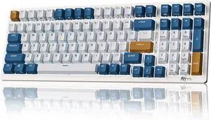 RK98 Wireless Mechanical Keyboard, Tri-Mode 2.4G/BT5.1/USB-C Hot Swappable Full Size Keyboard, RGB Backlit Gaming Keyboard, Massive Battery Software Support, Brown Switch RK98 Wireless Mechanical Keyboard, Tri-Mode 2.4G/BT5.1/USB-C Hot Swappable Full Size Keyboard, RGB Backlit Gaming Keyboard, Massive Battery Software Support, Brown Switch
