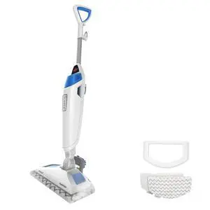 Power Fresh Steam Mop with Natural Sanitization, Floor Steamer, Tile Cleaner, and Hard Wood Floor Cleaner with Flip-Down Easy Scrubber, 1940A