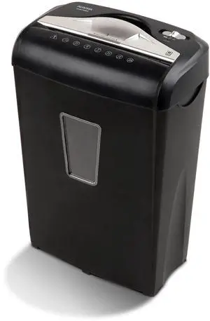 AU870MA High-Security 8-Sheet Micro-Cut Paper Credit Card Shredder Black