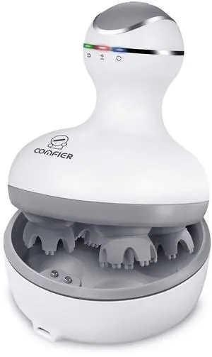 Electric Cordless Hair Scalp Massager with Kneading 84 Massage Nodes, Handheld Portable Head Scratcher Massager for Hair Growth, Deep Clean and Stress Relax, Gifts for Men Dad Electric Cordless Hair Scalp Massager with Kneading 84 Massage Nodes, Handheld Portable Head Scratcher Massager for Hair Growth, Deep Clean and Stress Relax, Gifts for Men Dad