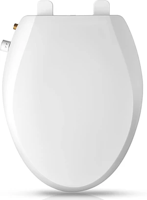 Elongated Bidet Toilet Seat with Quiet-Close, Non-Electric Bidet Mode with Dual Nozzles, Fit Elongated Toilet Seat, Adjustable Water Pressure with Brass inlet (Elongated) Elongated Bidet Toilet Seat with Quiet-Close, Non-Electric Bidet Mode with Dual Nozzles, Fit Elongated Toilet Seat, Adjustable Water Pressure with Brass inlet (Elongated)