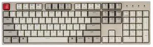 C2 Full Size Hot-swappable Wired Mechanical Keyboard Compatible with Mac,  Brown Switch, 104 Keys ABS Retro Color Keycaps Gaming Keyboard for Windows, USB-C Type-C Braid Cable