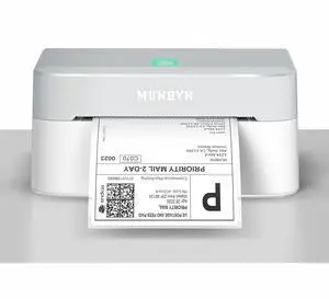 Bluetooth Thermal Label Printer RW403B, Wireless 4x6 Shipping Label Printer for Small Business, Compatible with Android, iPhone, Windows, Mac, Chromebook, Print Width 1.57"-4.25"