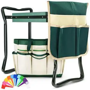 Garden Bench for Kneeling and Sitting Foldable Garden Kneeler and Seat Heavy Duty,Gardner Gifts Ideas for Women Mom Grandma