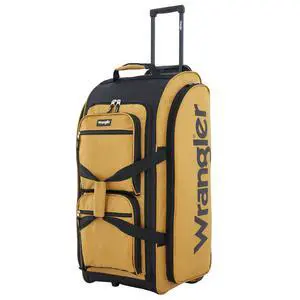 Wesley Rolling Duffel Bag, Ambergold, Large 30-Inch Wesley Rolling Duffel Bag, Ambergold, Large 30-Inch
