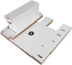 Long Comic Book Storage Box  USA-Made, Holds 250-300 Comics & 250 Pounds Strength Tested Versatile Gemini Comic Book Box/Bin (Lids included)  Thick-Grip, No Glued Seams, Acid-free (Pack of 1)