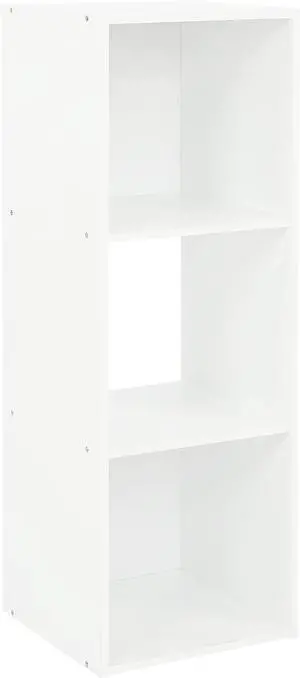 OneSpace Eleanor Executive Desk, Wood-Grain Office Desk with Hutch, Modern Computer Desk, White