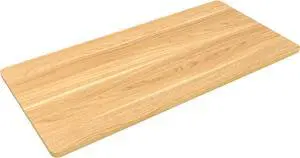 FLEXISPOT Whole Piece 55"x28" Desktop 1" Thickness Height Adjustable Desk Rectangular Tabletop Maple Board (55INCH Maple Top)
